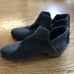 Cute grey booties